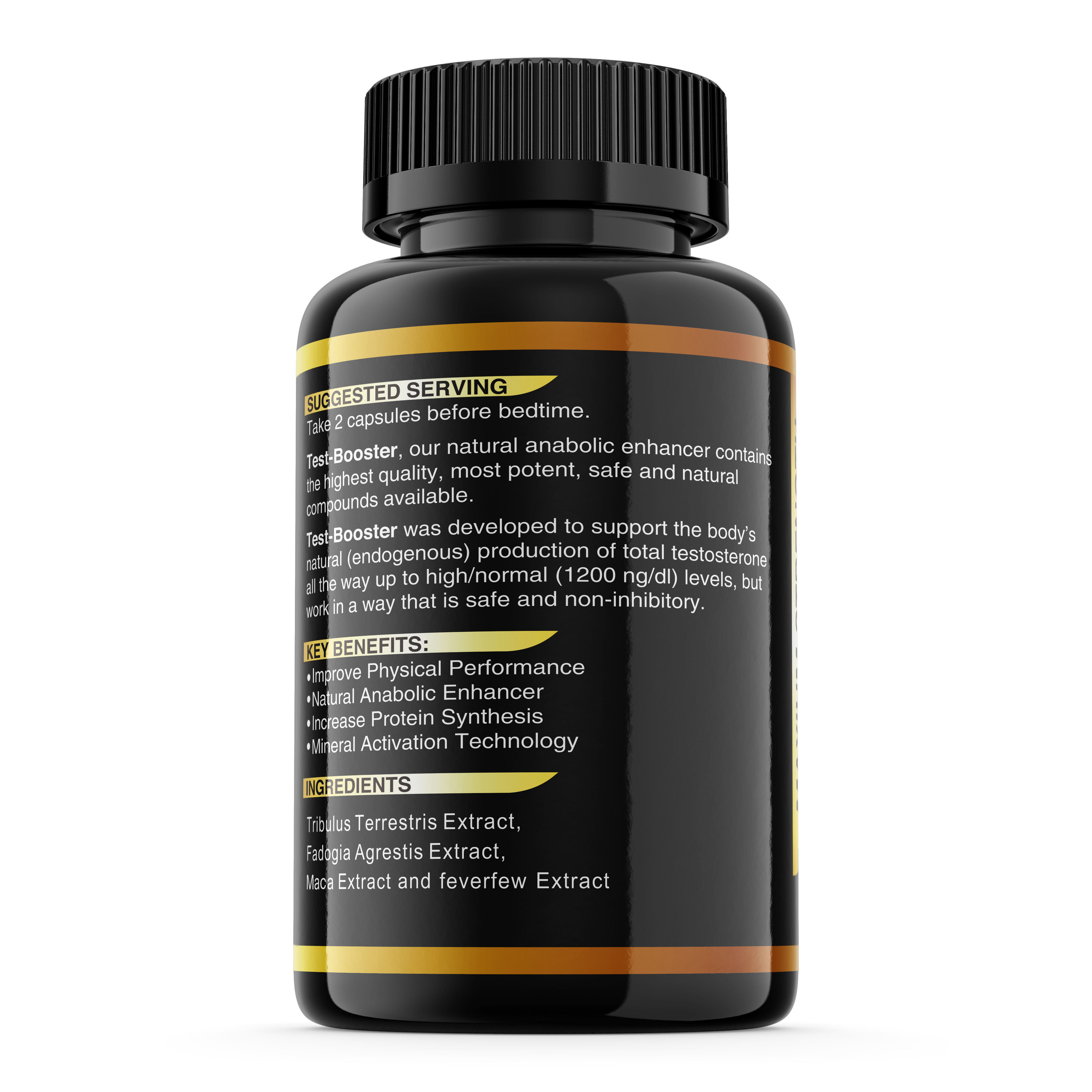 Testosterone Booster: Build Muscle & Burn Fat