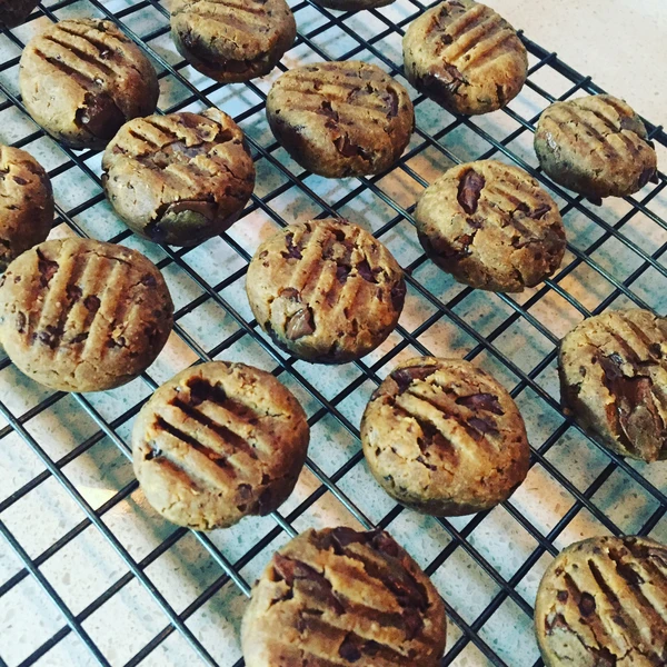 Chicpea Chocolate Chip Cookies