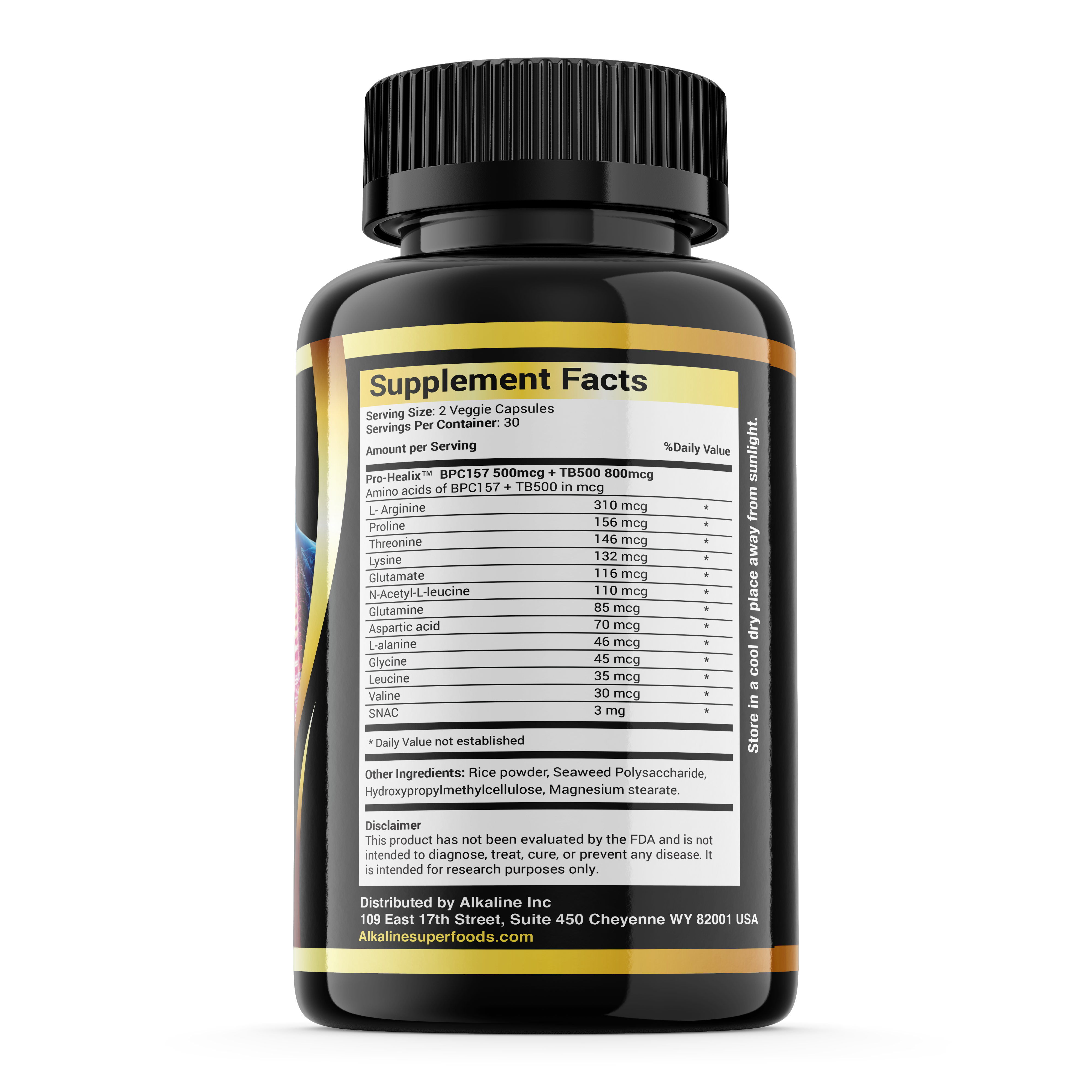 Pro-Healix™ (BPC157 + TB500): Revolutionise Recovery & Performance Support